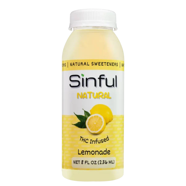 Sinful - Lemonade Natural - 8 oz Drink