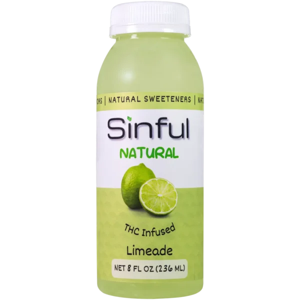 Sinful - Limeade Natural - 8 oz Drink