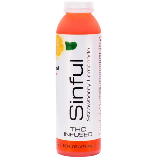 Sinful - Strawberry Lemonade - 16 oz Drink