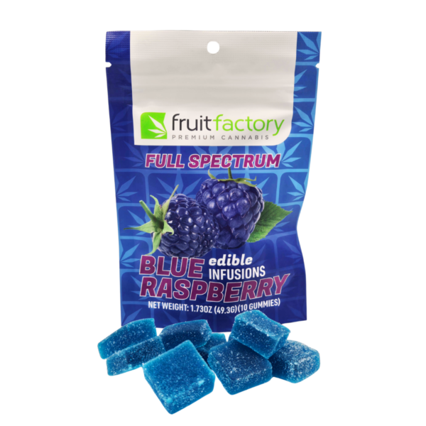 Fruit Factory – Gummy – 10pk - Blue Raspberry